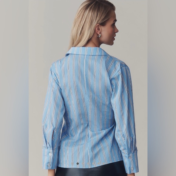 Maeve Long-Sleeve Tie-Waist
Wrap Blouse - Picture 2 of 4